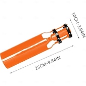 ieftine Ustensile-amplificator de aer pentru suflanta de frunze, amplificator de flux de aer pentru suflantă, extensia duzei turbo crește viteza &amp;Accesoriul de suflantă de frunze puternic se potrivește cu suflante de