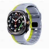 cheap Samsung Watch Bands-Watch Band for Samsung Galaxy Watch Ultra 47mm Silicone Replacement  Strap Adjustable Sport Band Modern Buckle Trail Loop Wristband
