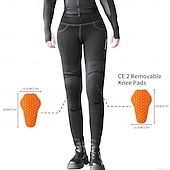 ieftine Seturi de îmbrăcăminte pentru femei-Pentru femei Colanți pentru ciclism Pantaloni de ciclism Downhill Jersey Manșon Lung Ciclism montan Ciclism stradal Vară Primăvară Negru / Portocaliu Hiacint+Gri Culoare solidă Bicicletă Fitness