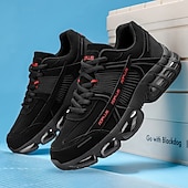 abordables Baskets-Baskets blanches de sport pour hommes – design performant, résistantes et élégantes, idéales pour les entraînements pendant les vacances et les activités de Noël