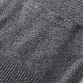 economico Maglioni di lana da uomo-maglione cardigan da uomo in pura lana e cashmere di alta qualità, scollo a V, classico, lavorato a maglia, con tasche e bottoni, tinta unita, morbido, caldo e traspirante.