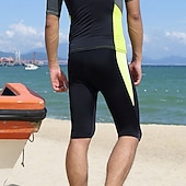 Χαμηλού Κόστους Wetsuits &amp; Diving Suits-Ανδρικά Προστατευτικά Σορτς στολής κατάδυσης Σορτσάκια Κολύμβησης Αποκλεισμός χρωμάτων UPF50+ Αναπνέει Στολές κατάδυσης Σέρφινγκ Κανό Ψαροντούφεκο Άνοιξη