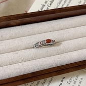 levne Prsteny-1ks Prsten For Dámské ulice Dovolená Slitina Retro