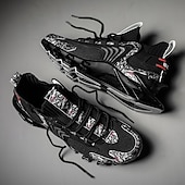 Χαμηλού Κόστους Ανδρικά Παπούτσια Τρεξίματος-Ανδρικά λευκά και γκρι αθλητικά αθλητικά παπούτσια - παπούτσια υψηλών επιδόσεων με αναπνεύσιμο σχεδιασμό για τρέξιμο, υπαίθριες δραστηριότητες και καθημερινή χρήση