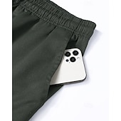 billiga Löparbyxor och tights-Herr Sportmjukisbyxor Casual joggingbyxor Militärbyxor Med fickor Underdelar Gym Fritids- Träningspass Höst vinter Gym Camping Träna Normal Sportkläder Sportkläder Solid färg Svart Kaki Armégrön