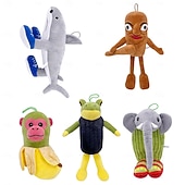 halpa Heitä tyynyt, insertit ja kannet-italialainen aivorotti, tung tung tung sahur -pehmolelutyyny faneille lahjaksi, pehmeä pehmolelutyyny kotiin lasten makuuhuoneen sisustukseen, syntymäpäivä-jouluvalinta pojille ja tytöille