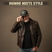  Vanhan f*ckers clubin vintage-lippalakki lahjaksi isälle, hauska retrohenkinen säädettävä hattu miehille ja naisille, isänmaallinen tyyli, mukava arkikäyttöön