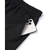 billiga Löparbyxor och tights-Herr Sportmjukisbyxor Casual joggingbyxor Militärbyxor Med fickor Underdelar Gym Fritids- Träningspass Höst vinter Gym Camping Träna Normal Sportkläder Sportkläder Solid färg Svart Kaki Armégrön