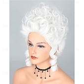  18th Century Colonial Wig for Adult Women Victorian Queen for Carnival Festival Party