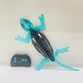 cheap Gifts-Wall Crawler Gecko with Official Wall Climber Technology Rechargeable Remote Control Robot Kids Toys Prank Toys for Boys &amp; Girls Ages 4 &amp; Up
