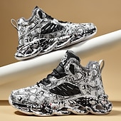 preiswerte Lässige Sneakers-Rote Herren-Sneaker für den Alltag – modisches Design mit auffälligen Prints, ideal als Weihnachtsgeschenk und für festliche Outfits