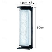 Недорогие наружные настенные светильники-На открытом воздухе Современное Внешние настенные светильники На открытом воздухе Металл настенный светильник 110-120Вольт 220-240Вольт