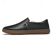 economico Scarpe Casual Slip-On-sneakers slip-on bianche da uomo | design minimalista ed elegante, facili da indossare e togliere | perfette per l'uso quotidiano, lo shopping e il tempo libero