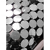 cheap Tops &amp; Sets-Samba Dancewear Splicing Sequins Women's Performance Party Theme Party Sleeveless Polyesterl Performance Costume