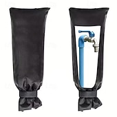 olcso fűtés és hűtés-2 db strapabíró téli csaptelep-takaró, 1 nagy és 1 kicsi, kültéri csaptelepekhez és tűzcsapokhoz alkalmas - EU csőkompatibilis fagyálló zárral, tartós szövet zokni kialakítás / európai kültéri