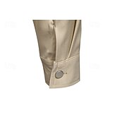 baratos Fantasias masculinas dos anos 1920-Loucos anos 20 Anos 20 Retro Vintage Blusa / Camisa Mafioso Padrinho Corte Justo Fantasia Homens Baile de Máscaras Traje de festa para noite Negócio / Cerimônia / Casamento Festa de Solteira Adulto