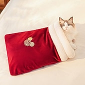 baratos Camas &amp; Cobertores para Cães-Cachorros Camas Tapete de estimação Quente Macio Durável Casual / Diário Respirável Algodão para cães e gatos grandes, médios pequenos