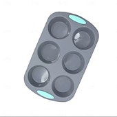 levne Formy na dorty-Forma na ledový věnec, vánoční forma na ledový věnec, vánoční silikonové formičky/tácky na kostky ledu ve tvaru vánočních kostek, 6dírková silikonová forma vhodná na kostky ledu, dorty, mýdlo,