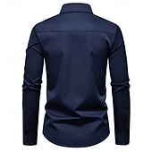baratos Fantasias masculinas dos anos 1920-Loucos anos 20 Anos 20 Retro Vintage Blusa / Camisa Mafioso Padrinho Corte Justo Fantasia Homens Baile de Máscaras Traje de festa para noite Negócio / Cerimônia / Casamento Festa de Solteira Adulto