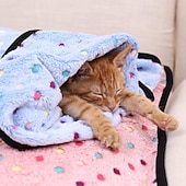 cheap Mats &amp; Blankets-Premium Soft Dog Blanket Washable  Cat Blanket for Indoor Cats Large Medium Small Dog Puppy Essentials