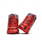 preiswerte Lässige Sneakers-Rote Herren-Sneaker für den Alltag – modisches Design mit auffälligen Prints, ideal als Weihnachtsgeschenk und für festliche Outfits