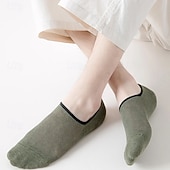 economico calzini da uomo-Per uomo 7 paia Pacchi Multipli Calzini Calzini da Corsa Calzini Casual Nero Blu Colore Semplice Vacanza Sport &amp; Outdoor Quotidiano Base Medio Primavera Autunno Moda Casual