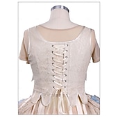 abordables Disfraces de mujer-Horror gótico Chica lobo Vestidos Disfraz Vestido llamativo Cosplay for Mujer Chica Niños Adulto Víspera de Todos los Santos Carnaval Rendimiento Fiesta
