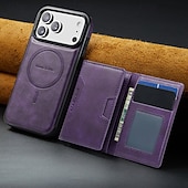 economico Cover per iPhone-telefono Custodia Per iPhone 17 Pro Max 17 Air 16 15 14 Pro Max Plus 13 Pro Max Custodia Portafoglio con Supporto Resistente agli urti Retrò Pelle PU