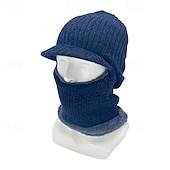 cheap Hats-Women's Hat Protective Hat Winter Hats Windproof Warm Dailywear Weekend Knitted Pure Color
