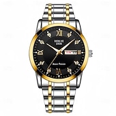 Недорогие Кварцевые часы-Модные мужские наручные часы высококачественные кварцевые часы датчик календаря светящийся циферблат украшение из страз лучший выбор подарка на День святого Валентина для мужчин