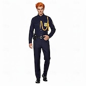 voordelige Kostuums voor mannen-Dierendetective politieagent Konijnenofficier rode vos Fancy kostuum Uniform Carnavalskostuum Cosplay Kostuum for Voor heren Dames Volwassenen Halloween Carnaval Feest Prestatie