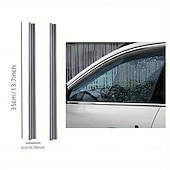 cheap Vehicle Cleaning Tools-4 Car Side Window Wipers - Left Side Snow and Dirt Removal Clear Driver and Passenger Window Visibility Weather Resistant Rubber Wiper Blades