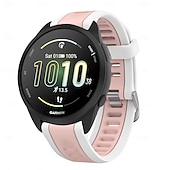 ieftine Curele de ceas Garmin-Uita-Band pentru Garmin Vivoactive 6 5 Approach S50 S70 S42 Forerunner 165 55 Vívomove Sport Venu Sq 2 Plus D2 Air X10 Silicon Înlocuire Curea Fixare rapidă 22 mm Ajustabil Banderolă Sport Catarama