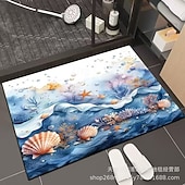 baratos Tappeto da bagno-3D Optical Illusion Doormat Visual Trap Floor Mat Non Slip Water Absorbing for Bathroom Shower Entryway Indoor Outdoor Diatomaceous Earth Quick Dry Absorbent 20 x 31 inch