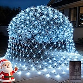 olcso Hálózatra csatlakoztatható elektronika-Háló Fények Csatlakoztatható Vízálló Fényfüzér Átlátszó Drót 8 Móddal Alacsony Feszültségű Biztonságos Dugó Benti/Kültéri Udvar Fűszeres Buli Esküvő Fesztivál Fa Díszítő Fény Kiegészítők