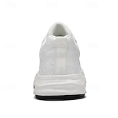 tanie Casualowe sneakersy-męskie zielone trampki ze sztucznej skóry – stylowe i wytrzymałe, idealne na co dzień, na niezobowiązujące wyjścia i do modnego stylu ulicznego