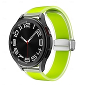 olcso Samsung óraszíjak-Óraszíj mert Samsung Galaxy Watch 7/6/5/4 40/44mm, Watch 6 Classic 43/47mm, Watch 4 Classic 42/46mm Szilikon Csere Szíj Állítható Sportszíj Modern csat Karszalag