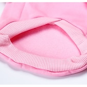 cheap Hoodies-Small Dog Pink Hoodie - Little Beauty Pet Sweatshirt with Bow Accent - Great Gift for Dogs