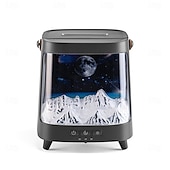 cheap Humidifiers &amp; Dehumidifiers-Air Spray Humidifier with Essential Oil Fragrance Expansion Function Adjustable Seven Color Light Suitable for Home Bedroom and Holiday Gifts Bedroom Rain Humidifier Desktop Humidifier Living Roo