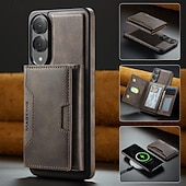 baratos Capa Samsung-telefone Capinha Para Samsung Galaxy S25 Ultra Plus S25 Edge S24 Ultra Plus S23 Ultra Capa para Cartão Wallet Com Suporte Antichoque Retro Couro PU