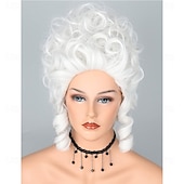  18th Century Colonial Wig for Adult Women Victorian Queen for Carnival Festival Party