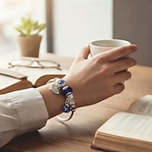 olcso Női karkötő-Ezüst karkötő többszínű kristályokkal és szív, hold és gyöngy medálokkal – testreszabható női karperec