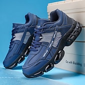 abordables Baskets-Baskets blanches de sport pour hommes – design performant, résistantes et élégantes, idéales pour les entraînements pendant les vacances et les activités de Noël