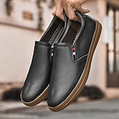 economico Scarpe Casual Slip-On-sneakers slip-on bianche da uomo | design minimalista ed elegante, facili da indossare e togliere | perfette per l'uso quotidiano, lo shopping e il tempo libero
