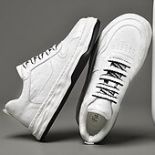 tanie Casualowe sneakersy-męskie zielone trampki ze sztucznej skóry – stylowe i wytrzymałe, idealne na co dzień, na niezobowiązujące wyjścia i do modnego stylu ulicznego