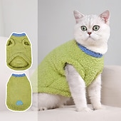 cheap Sweatshirts-Soft &amp; Cute Cat Jumper Stylish Cat Sweater with Cloud Design - Cute &amp; Cozy Pet Apparel for Small Cats &amp; Kittens