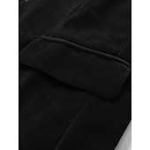 preiswerte Herren Kostüme der 1920er Jahre-Retro Vintage Goldene Zwanziger 1920er Smoking Anzüge &amp; Blazer langarm Der große Gatsby Gentleman Einfarbig Kostüm Herren Karnevalskostüm Karneval Neujahr Cocktailparty Themenparty