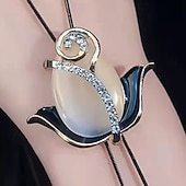 economico collane e ciondoli-1 pezzo Collana con pendente Collana For Per donna Streetwear Regalo Quotidiano Lega goccia Fiore