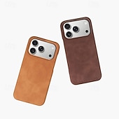 preiswerte Handyhülle für iPhone-Handy Hülle Handyhüllen Für iPhone 17 Pro Max 16 15 14 Pro Max 13 Pro Max Rückseite Magnetische Adsorption Unterstützt kabelloses Laden Retro PC PU-Leder