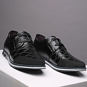 economico Scarpe casual degli uomini-scarpe slip-on trapuntate rosse e nere da uomo con lacci elastici - calzature casual alla moda per le uscite del fine settimana